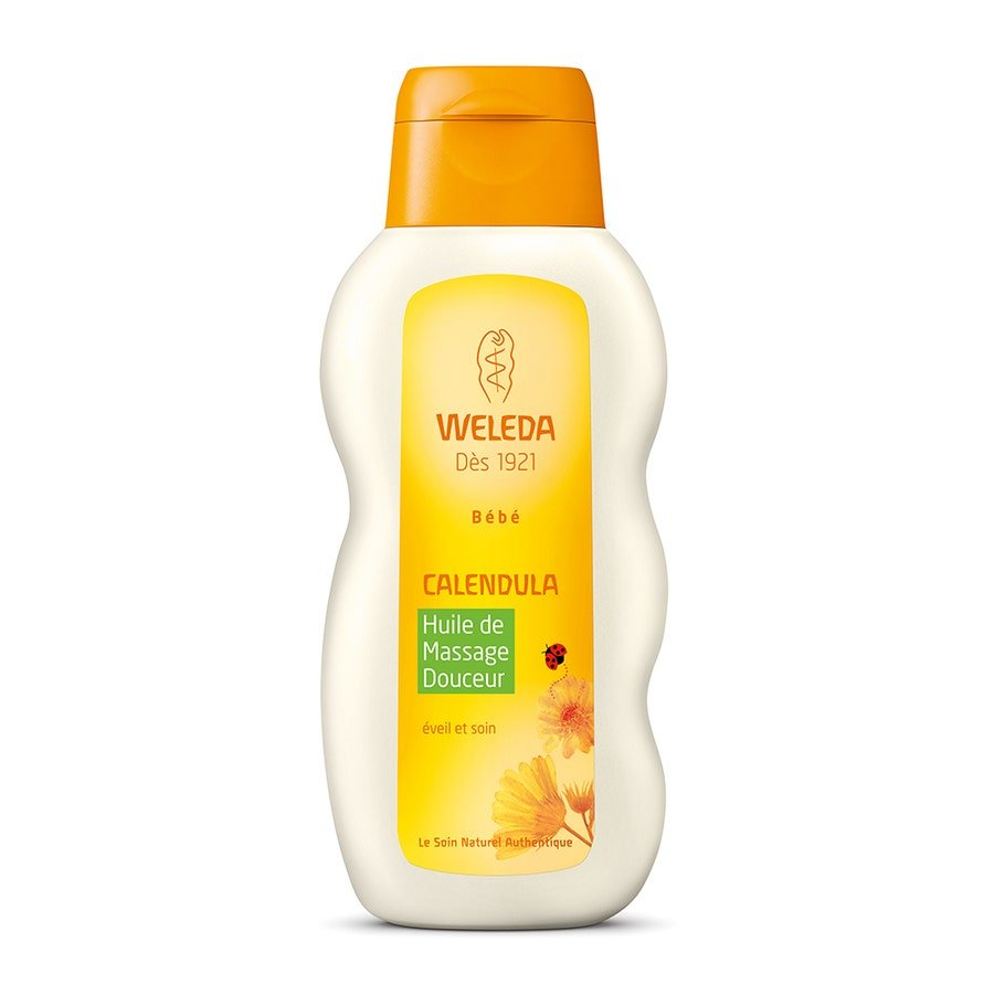 Weleda Calendula Baby Massage Oil 200ml (6.76fl oz) - FrenchBeautyHub