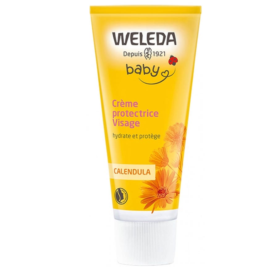 Weleda Calendula Baby Protection Face Cream 50ml (1.69fl oz) - FrenchBeautyHub