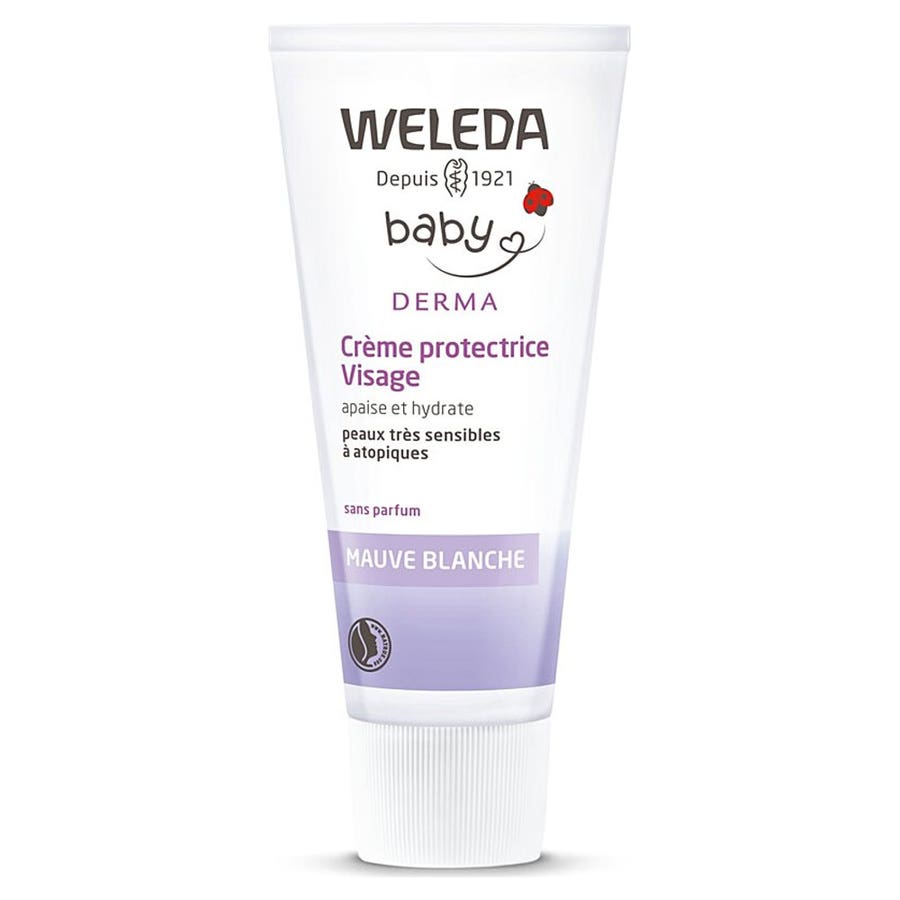 Weleda Derma Protective Face Cream White Mallow Baby 50ml (1.69fl oz) - FrenchBeautyHub