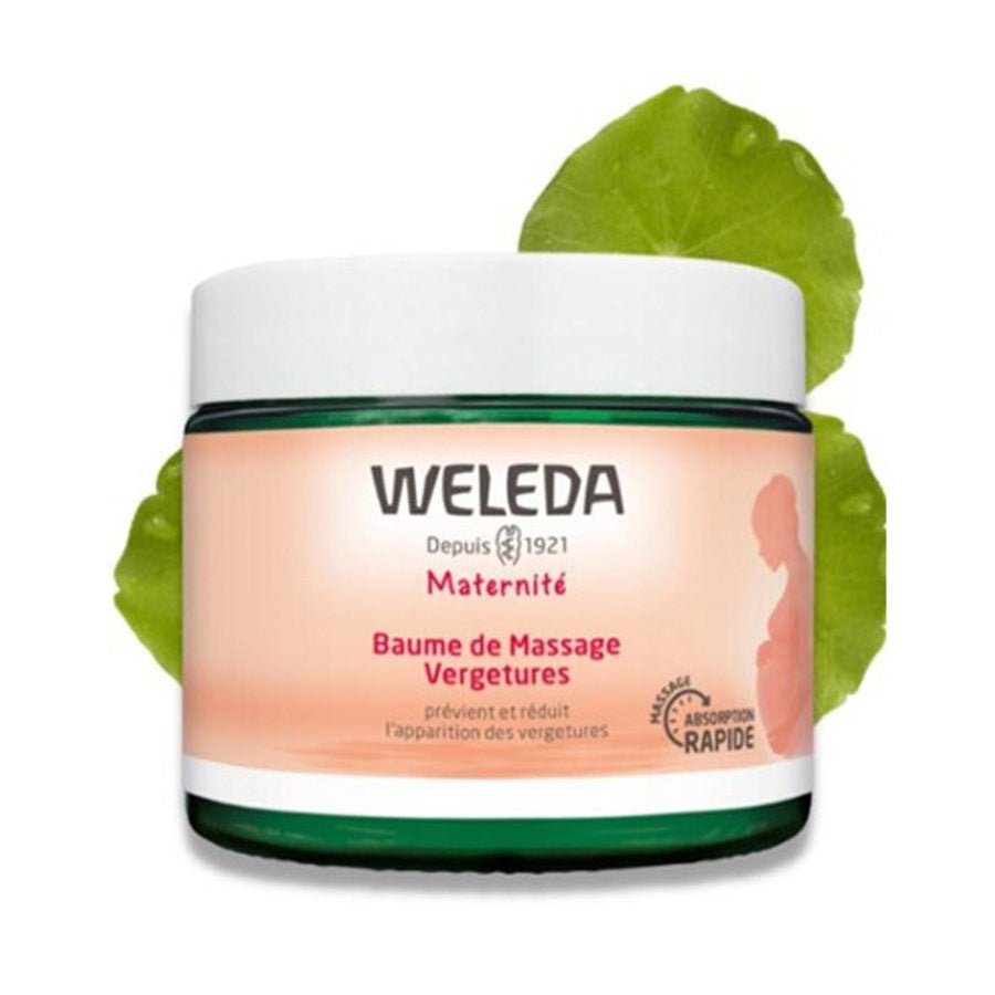 Weleda Stretch Mark Massage Balm 150ml (5.07fl oz) - FrenchBeautyHub