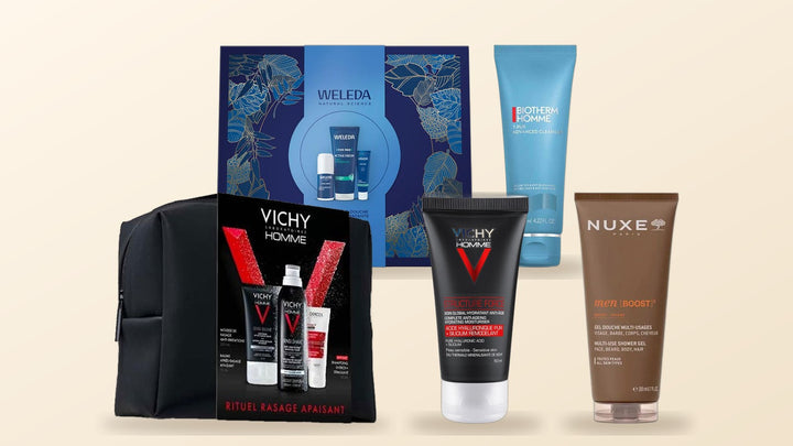 Christmas gifts for men under $50 from Vichy, Weleda, Biotherm and Nuxe