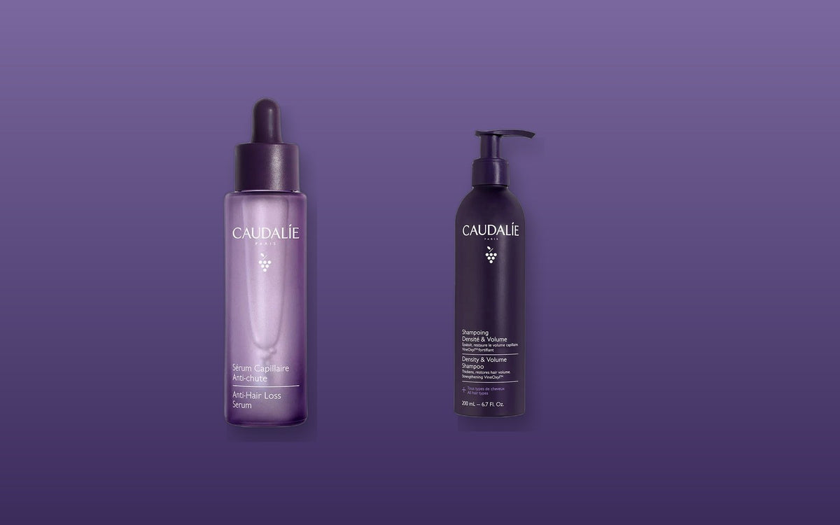 Caudalie VineOxyl anti-hair loss serum and shampoo