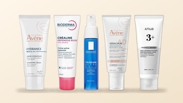 Best winter moisturizers for dry, sensitive skin from Avène, Bioderma, La Roche-Posay and Anua