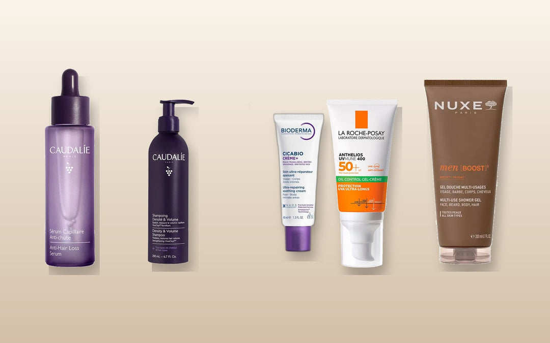 La rentrée reset — French pharmacy picks: Caudalie, Bioderma, La Roche-Posay, Nuxe