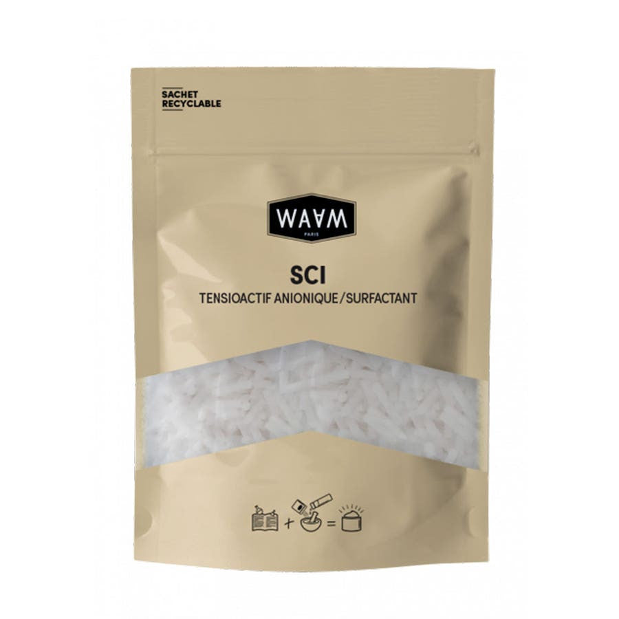 Waam Sodium cocoyl isethionate powder Anionic surfactant 250g (8.81 oz)