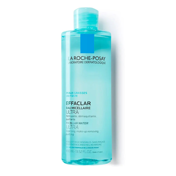 La Roche-Posay Effaclar Micellar Water for Ultra Oily Skin - 2x400ml