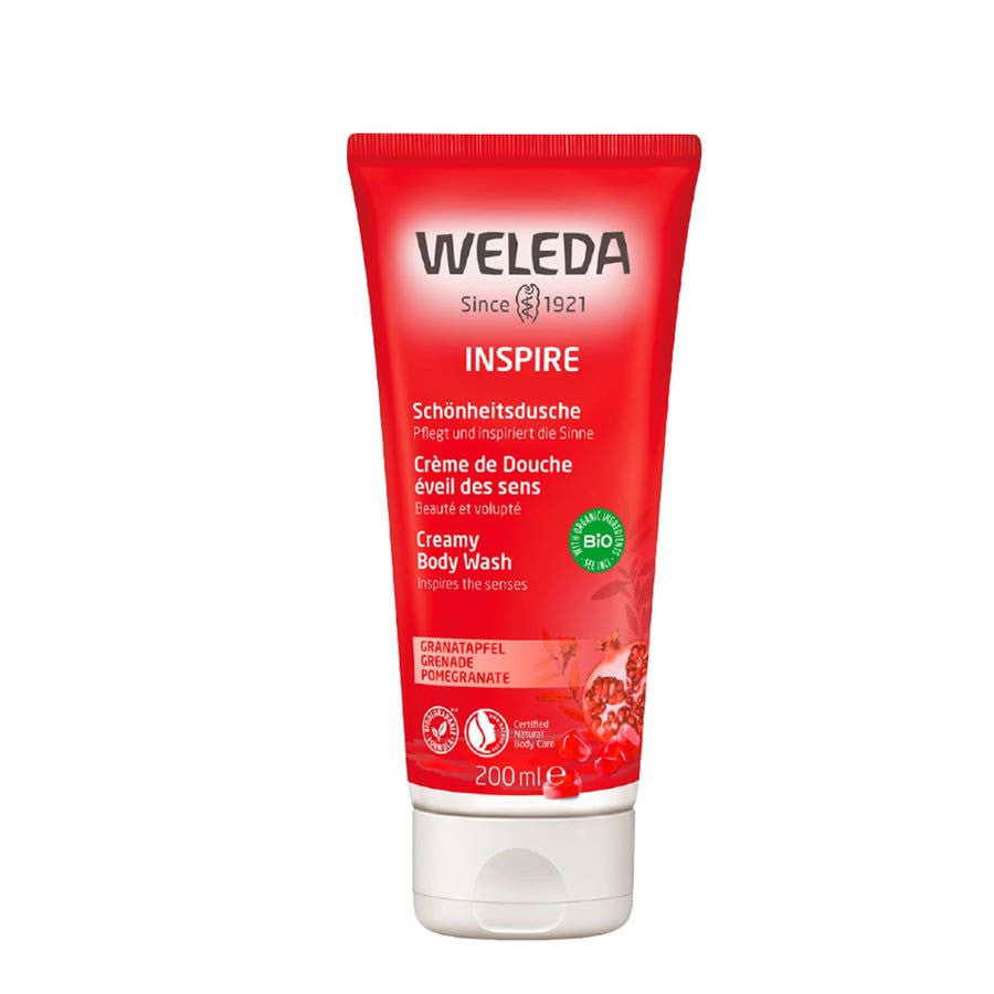 Weleda Gel Douche Crémeux à la Grenade Beauté et Volupté 200 ml (6,76 fl oz) 