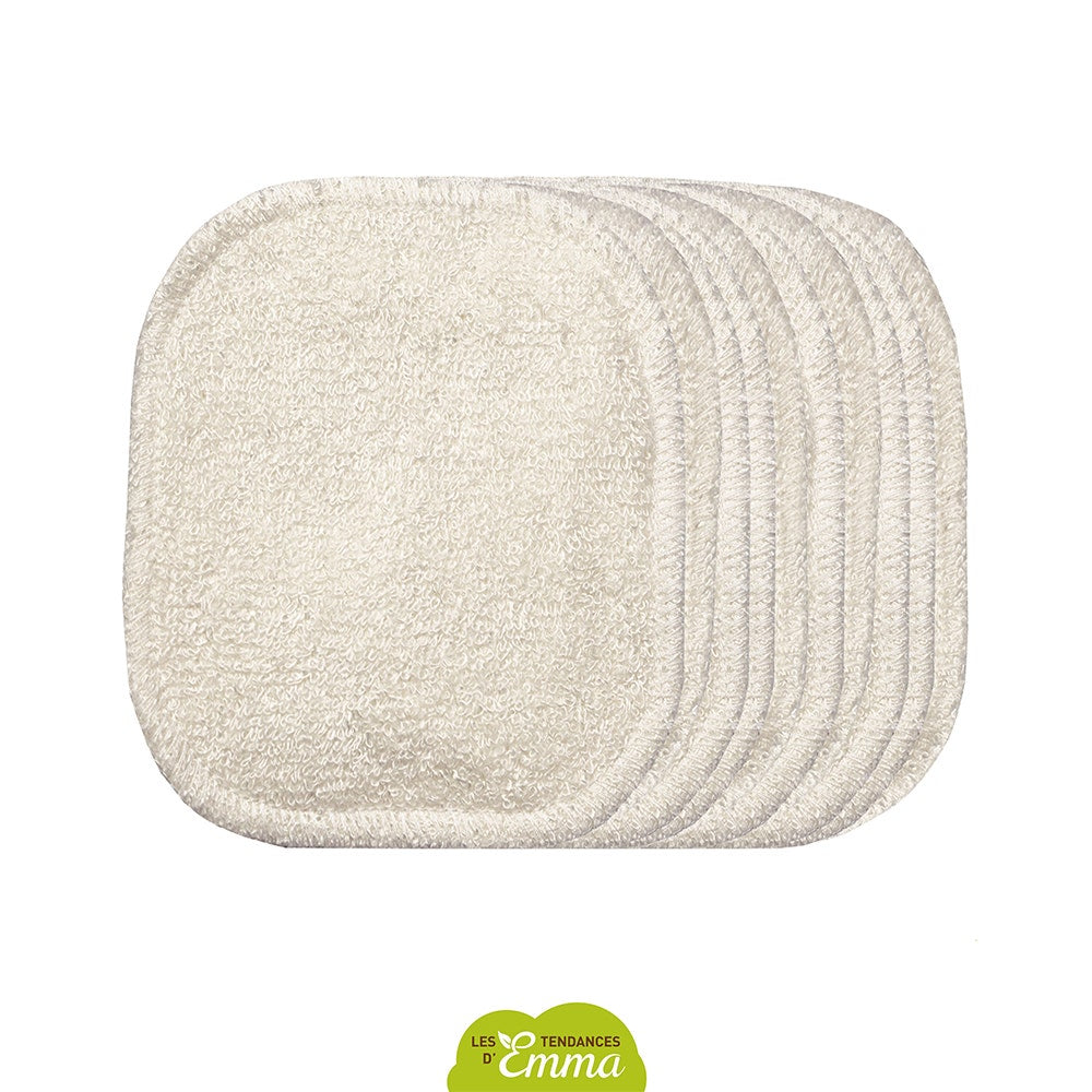 Les Tendances D'Emma Eco Belle Washable Cleansing Pads Bamboo (refills) x10