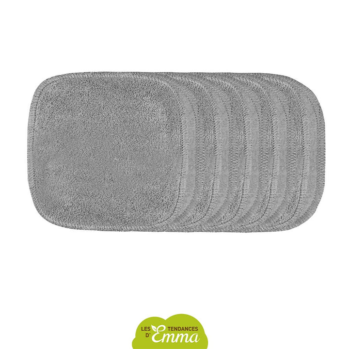Les Tendances D'Emma Eco Belle Eucalyptus Grey Washable Make-Up Remover Sticks x10