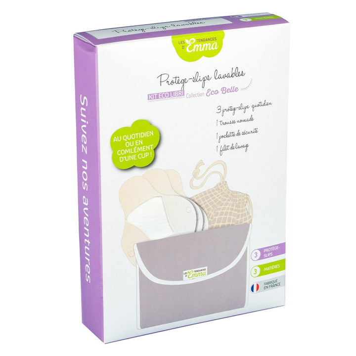 Les Tendances D'Emma Eco Belle Kit 3 Washable Panty Liners