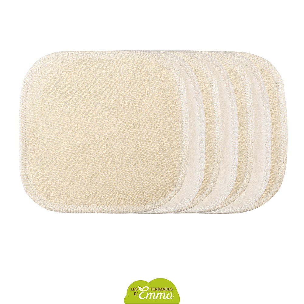 Les Tendances D'Emma Kit Eco Belle Mini 7 Cleansing Sticks Organic Cotton Biface
