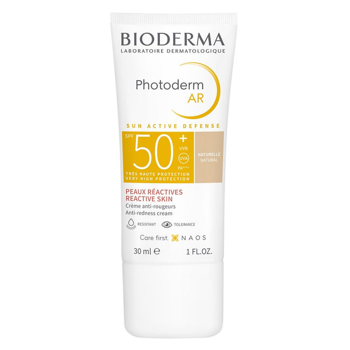 Bioderma Photoderm AR Anti-Redness Cream SPF50+ Natural 30ml (1.01floz)