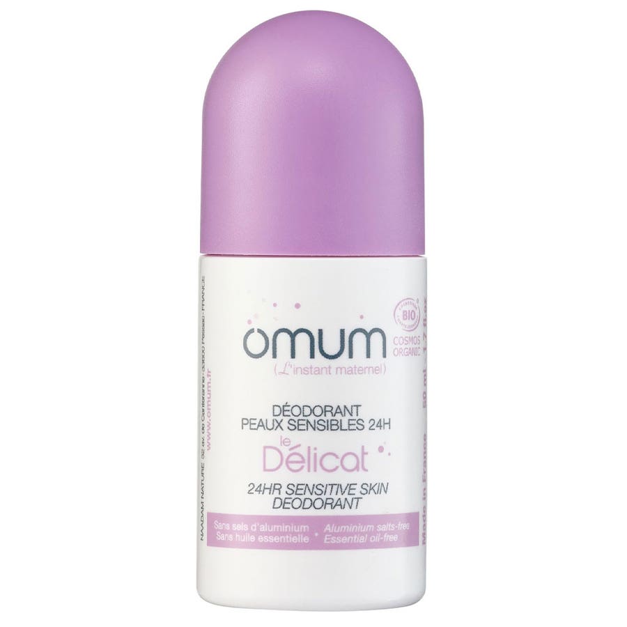 Omum 24h Delicate Roll-On Deodorant Sensitive skin  50ml (1.69fl oz)