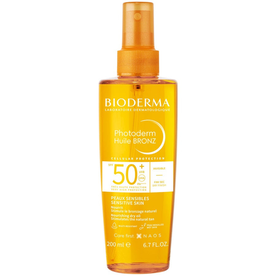 Bioderma Photoderm Bronz SPF50 Dry Oil for Sensitive Skin 200ml (6.76 fl oz)