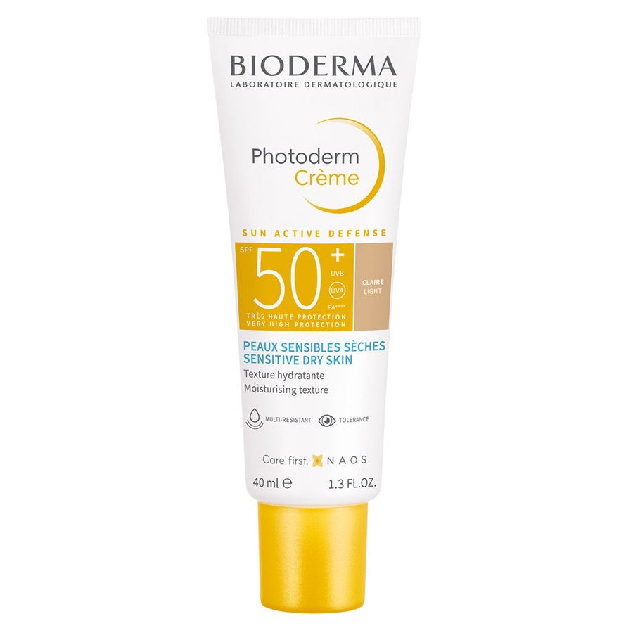 Bioderma Photoderm Crème Solaire Hydratante Teinte Claire SPF50+ 40 ml (1,35 fl oz) 