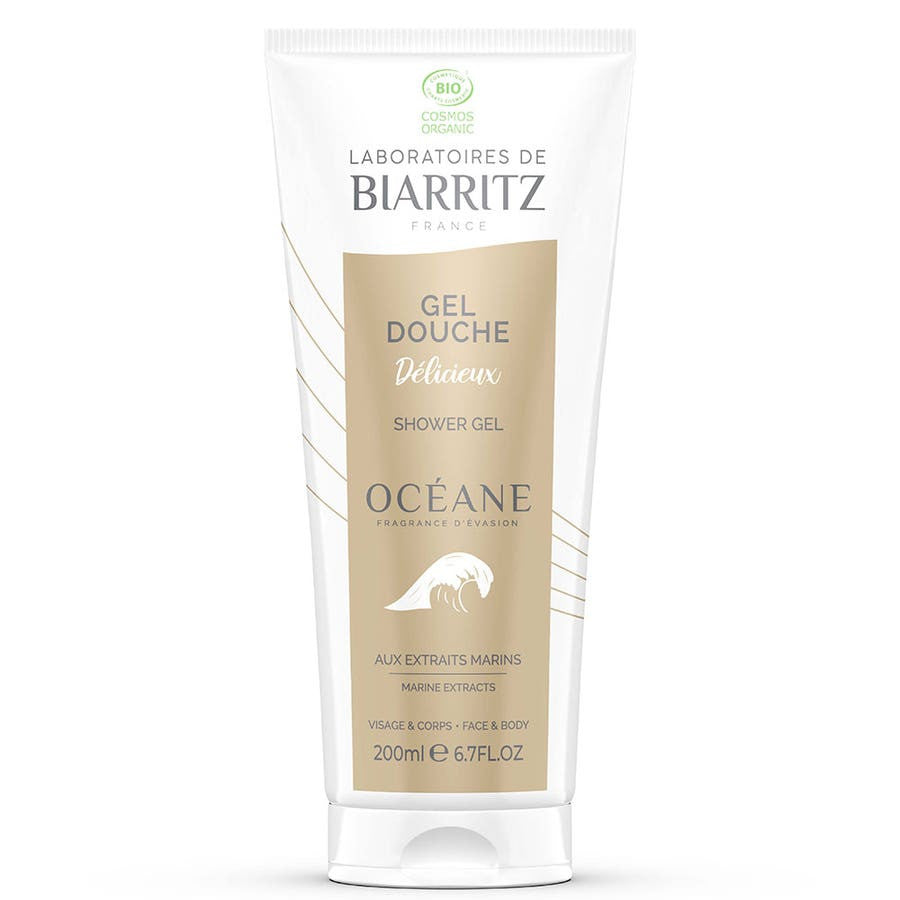 Laboratoires De Biarritz Ocane Face & Body Shower Gel with Marine Extracts 200ml (6.76fl oz)