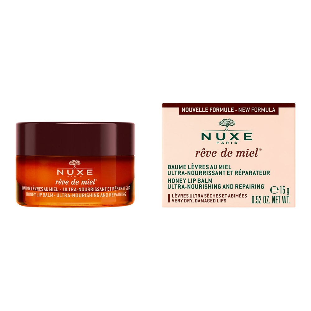 Nuxe Rêve de Miel Honey Lip Balm ultra nourrissant et réparant 15 g (0,52 oz)
