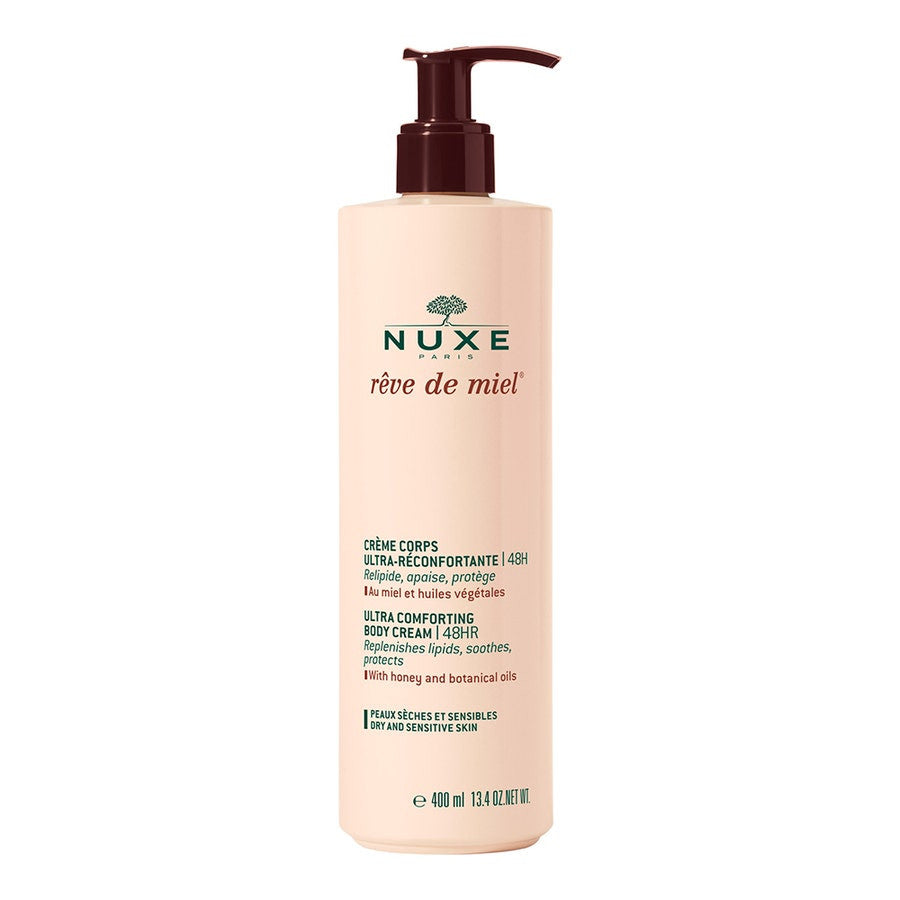 NUXE Rêve de Miel Crème Corps Ultra Réconfortante 48h 400 ml 