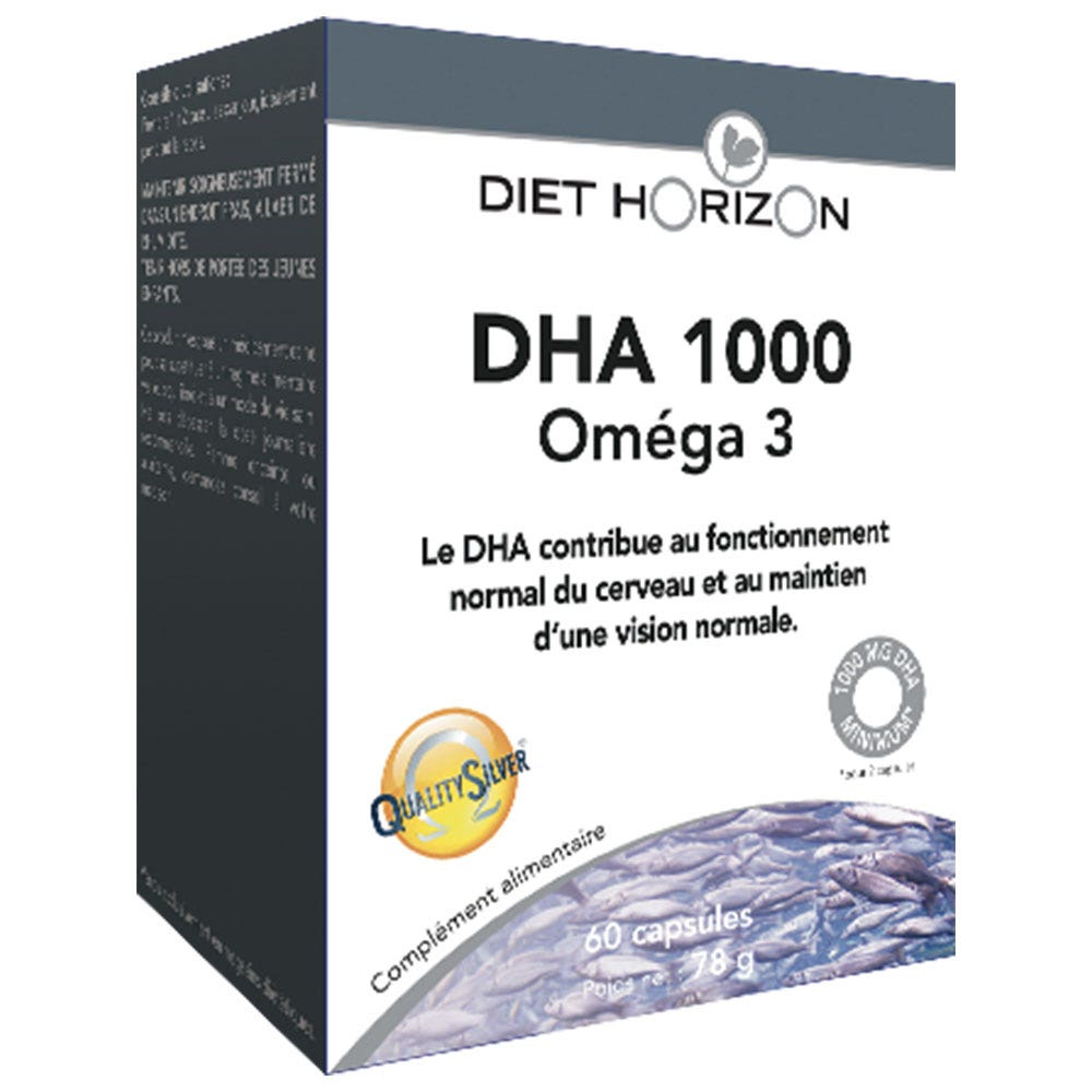 Diet Horizon DHA 1000 omega 3 60 capsules