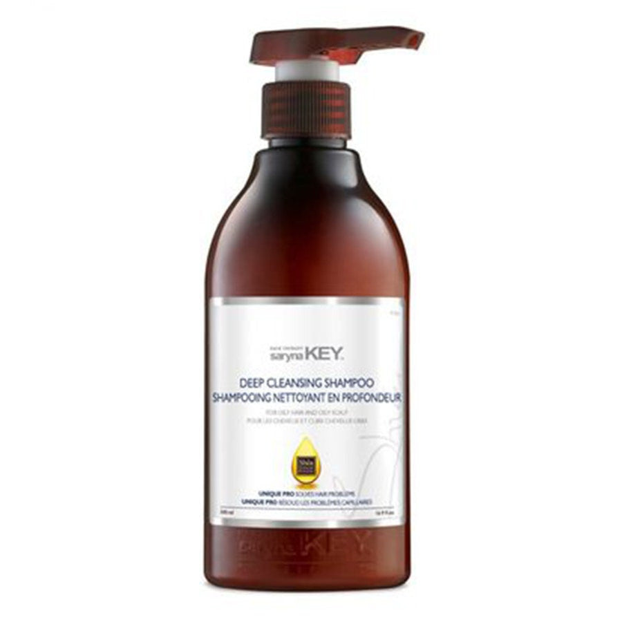 Saryna Key Shampooing nettoyant en profondeur pour cheveux et cuirs chevelus gras 500 ml (16,90 fl oz) 