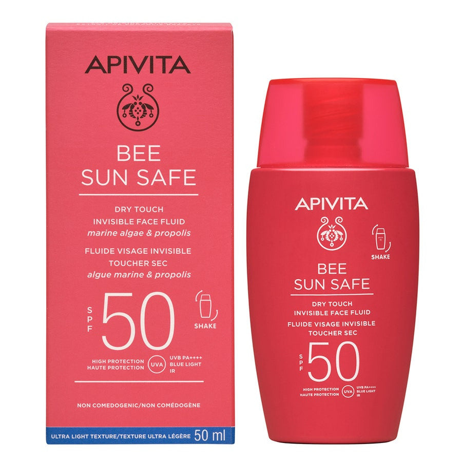 Fluide visage invisible Apivita Bee Sun Safe SPF50 50 ml 