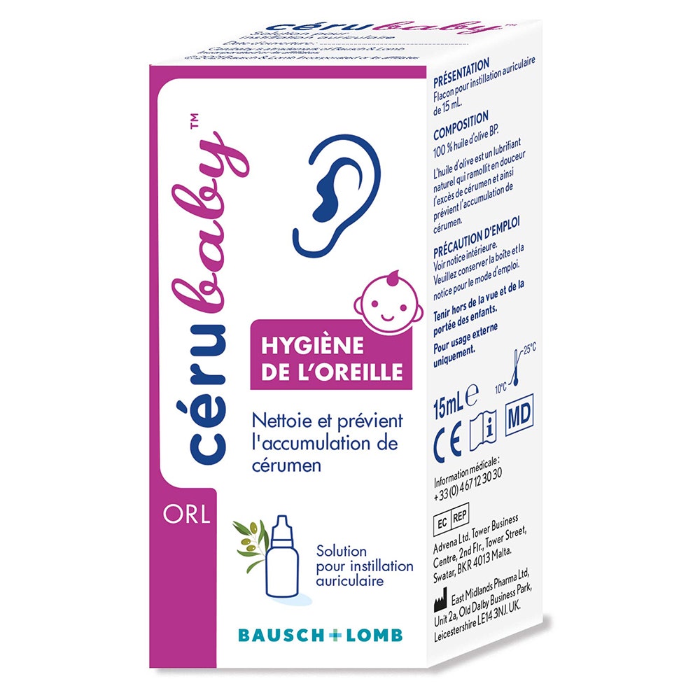 Bausch&Lomb Cerubaby Ear Hygiene 15ml (0.51fl oz)
