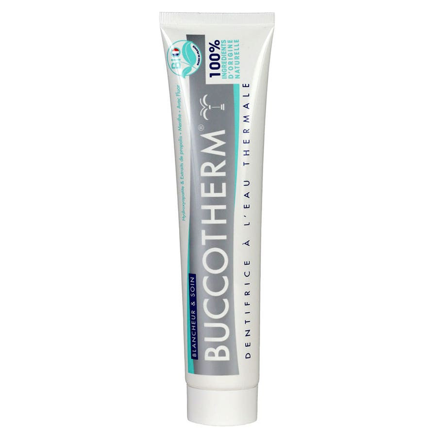 Buccotherm Organic Whitening & Care Toothpaste with Thermal Water 75ml (2.53fl oz)