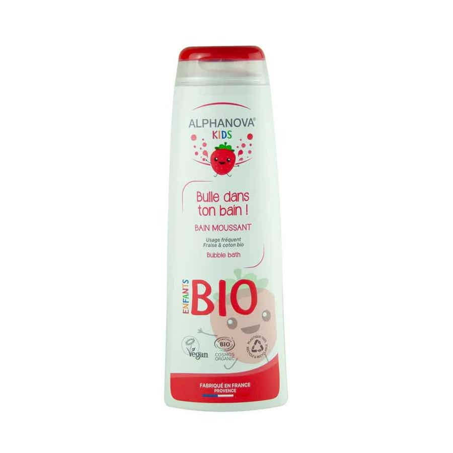 Alphanova Kids Bioes Foaming Bath Bulle Dans Ton Bath Strawberry 250ml (8.45fl oz)