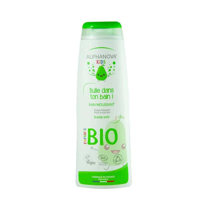 Alphanova Kids Bioes Bain Moussant Bulle Dans Ton Bain Poire 250 ml (8,45 fl oz) 