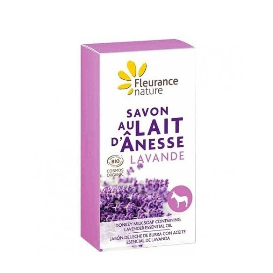 Savons au lait d'ânesse Fleurance Nature Lavande 100 g 