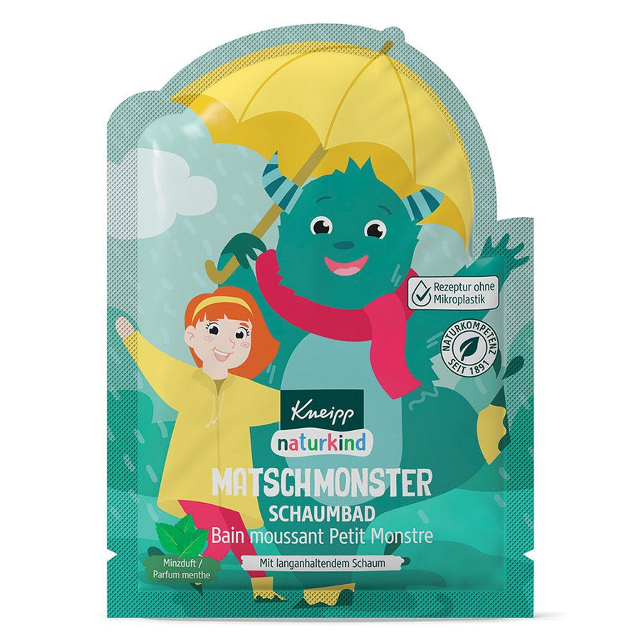 Bain moussant Kneipp Nature Kids Menthe Petit Monstre 40 ml (1,35 fl oz) 