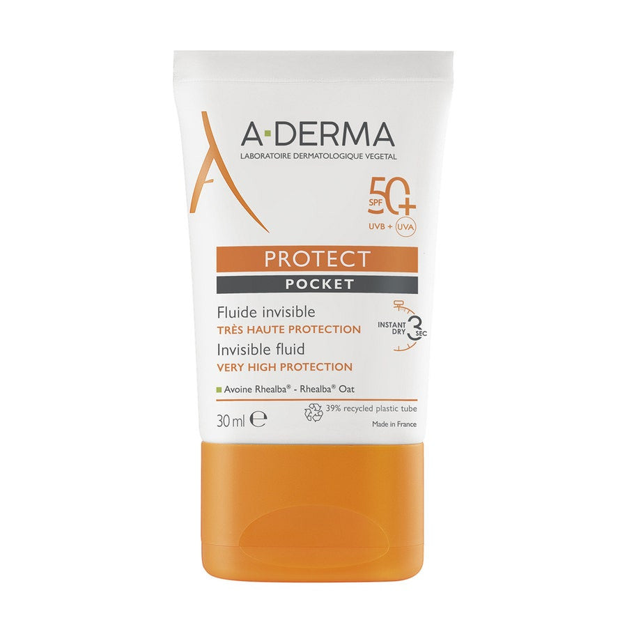 Fluide invisible de poche A-Derma Protect SPF50+ 30 ml (1 oz liq.)