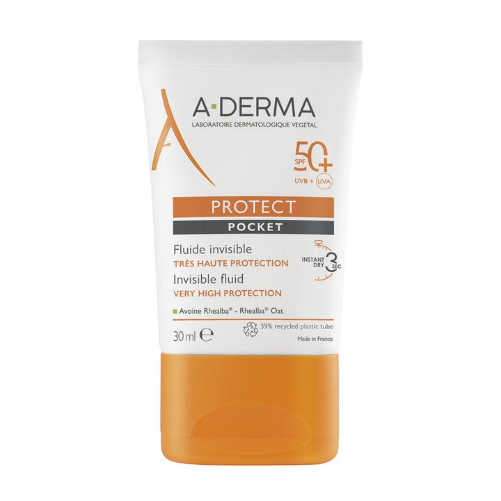 A-Derma Protect سائل واقٍ غير مرئي بحجم الجيب SPF50+ 30ml