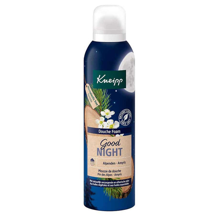 Kneipp Good Night Shower Foam Pine and Amyris 200ml (6.76fl oz)