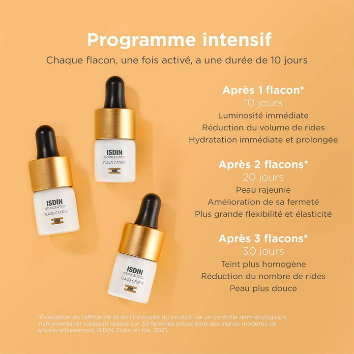 Isdin Flavo-C Forte Serum 5.3ml x3 (0.16fl oz x3)