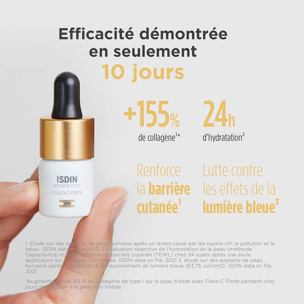 Isdin Flavo-C Forte Serum 5.3ml x3 (0.16fl oz x3)