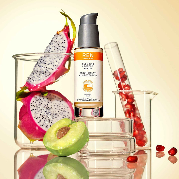 REN Clean Skincare Radiance Radiance & Protection Serum 30ml (1.01fl oz)