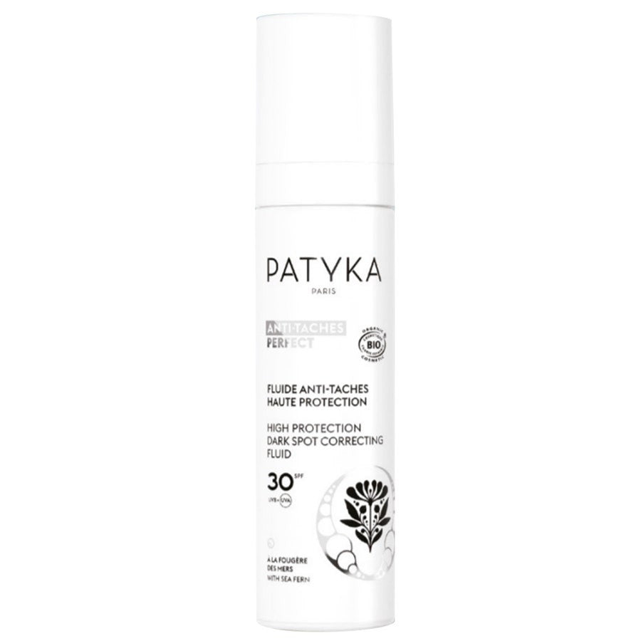 Patyka Fluide Anti-Imperfections Parfait Anti-Taches Haute Protection SPF30 Bioes 50 ml (1,69 fl oz) 