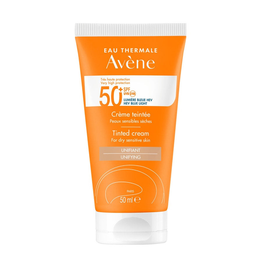 Avène Solaire Crème Teintée SPF50+ Peaux Sèches et Sensibles 50 ml 