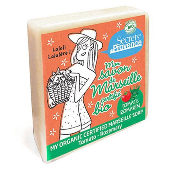 Secrets de Provence Tomato and Rosemary Marseille Soaps 100g (3.52 oz)