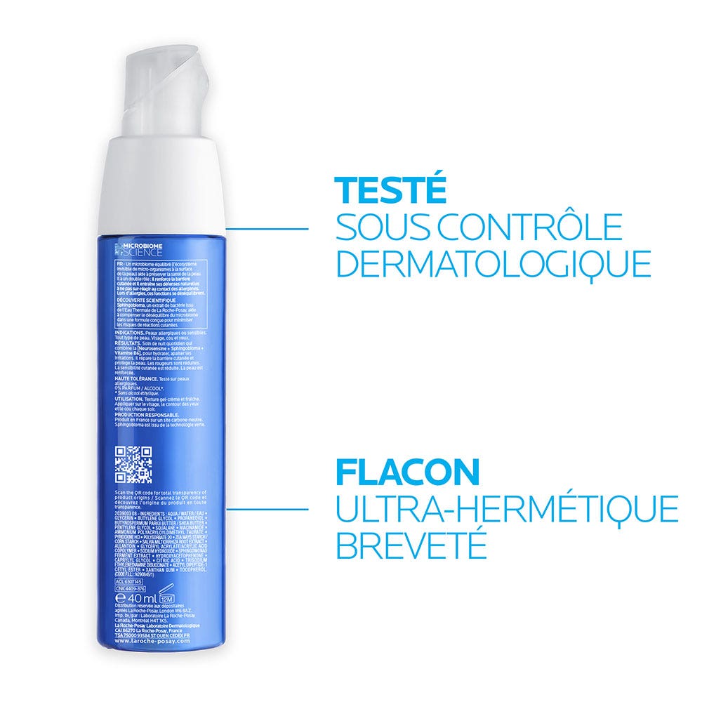 La Roche-Posay Toleriane Dermallergo Night Cream visage 40ml (1.35fl oz)
