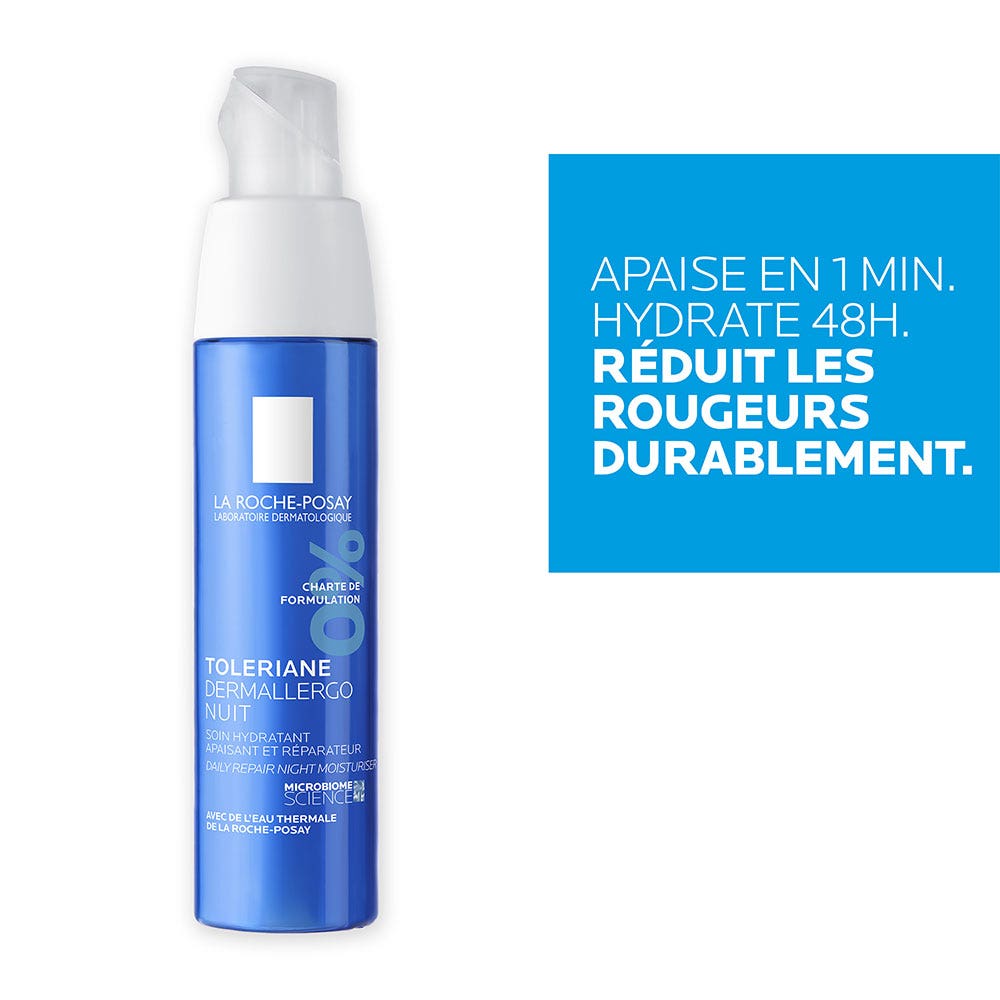 La Roche-Posay Toleriane Dermallergo Night Cream visage 40ml (1.35fl oz)