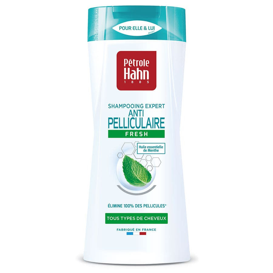 Petrole Hahn Expert Shampooing Antipelliculaire Frais Tous types de cheveux 250 ml (8,45 fl oz) 