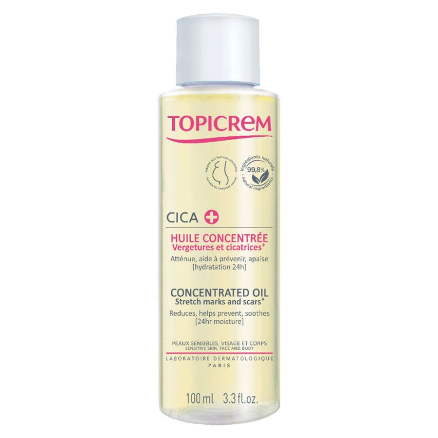 Topicrem Cica Concentrated Oil Stretch marks and scars 100ml (3.38fl oz)