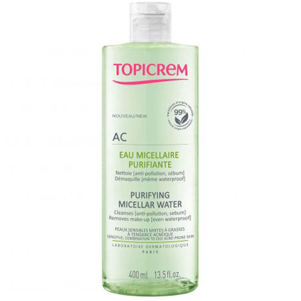 Topicrem AC Combination to Oily skin Purifying Micellar Water 400ml (13.53fl oz)