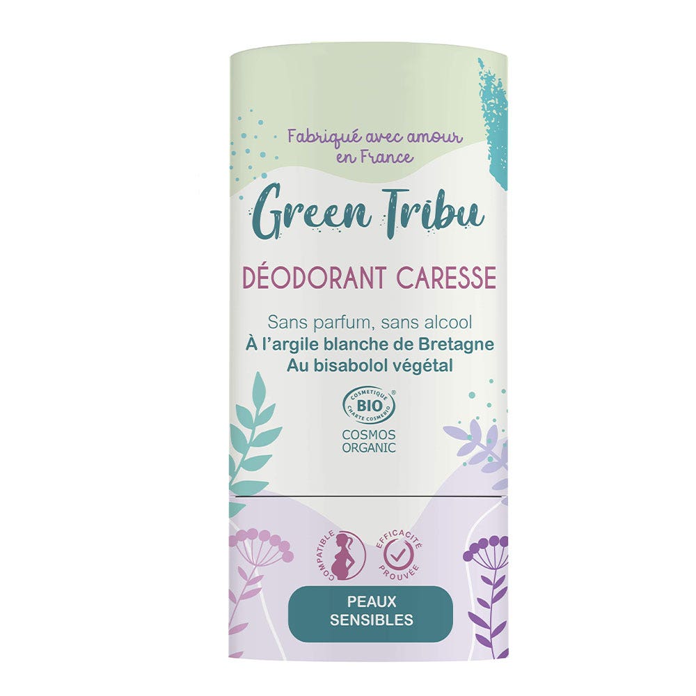 Green Tribu Caress Deodorants sensitive Skin 50g (1.76oz)