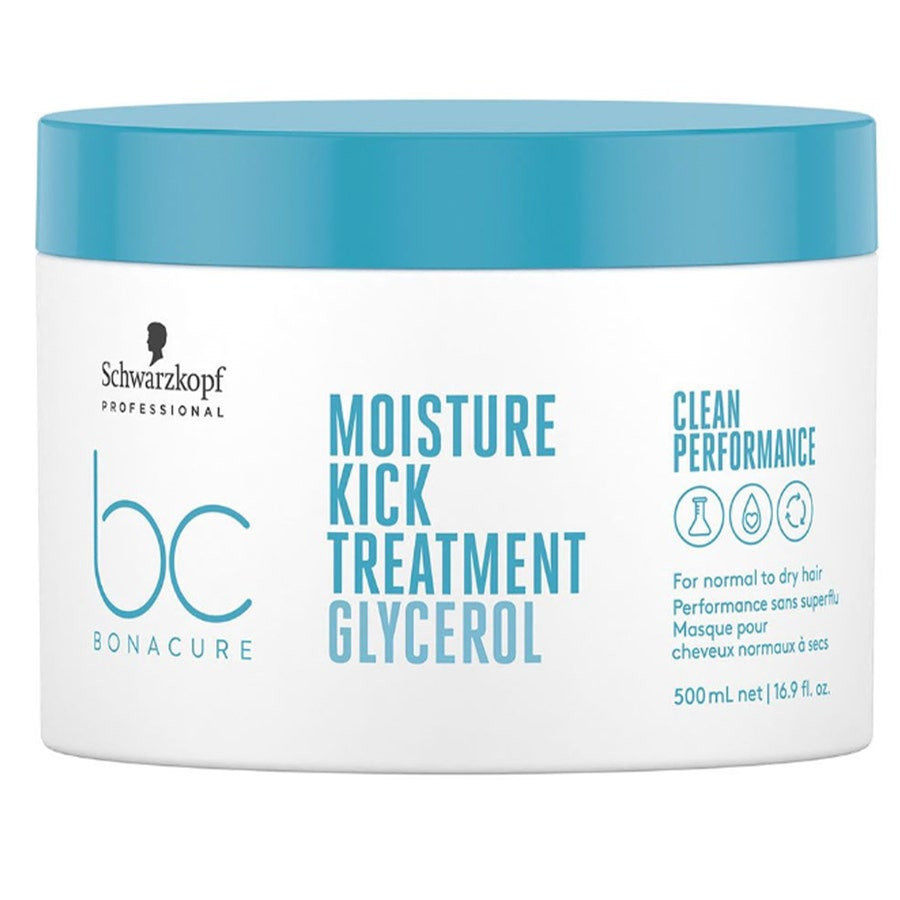 Schwarzkopf Professional Masque Hyaluronic Moisture Kick BC Bonacure pour cheveux normaux à secs 200 ml (6,76 fl oz) 