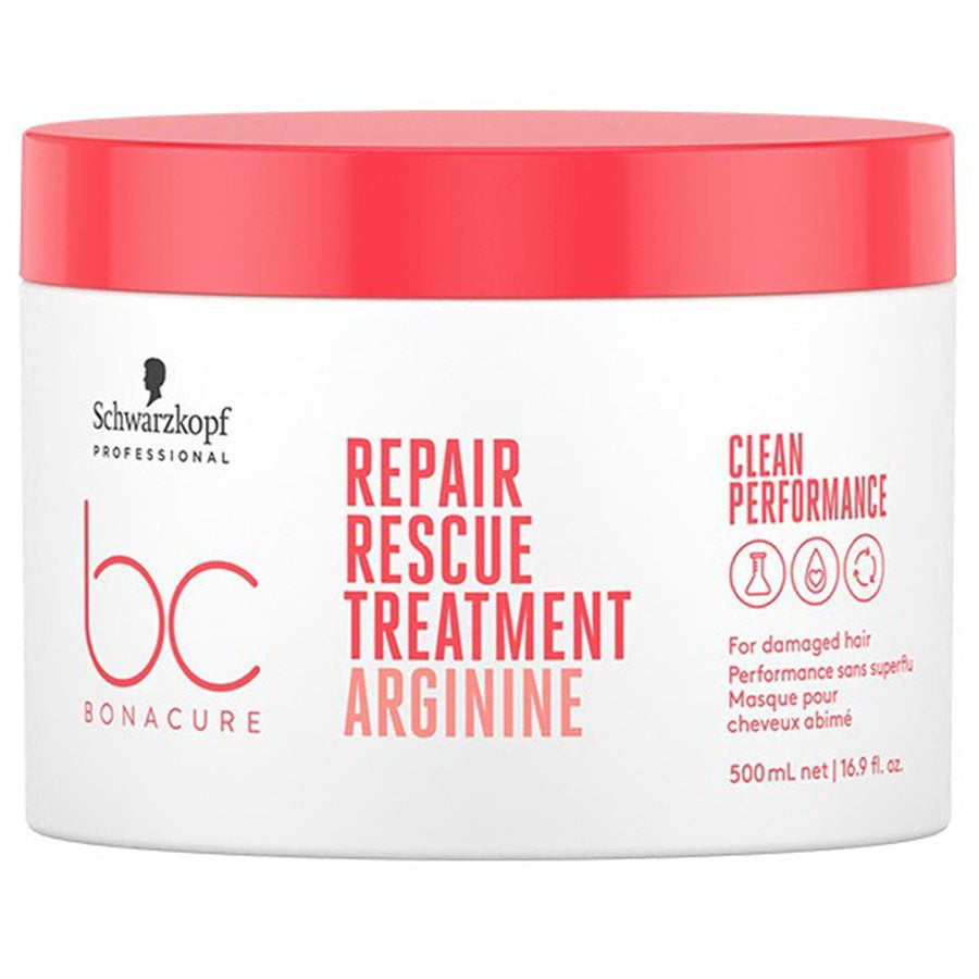 Schwarzkopf Professional Peptide Repair Rescue Masks BC Boncaure pour cheveux fins à normaux sensibilisés 500 ml (16,90 fl oz) 