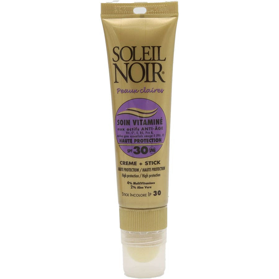 Crème Vitaminée Soleil Noir N° 42 + Stick Haute Protection Spf30 20 ml (0,76 fl oz) 