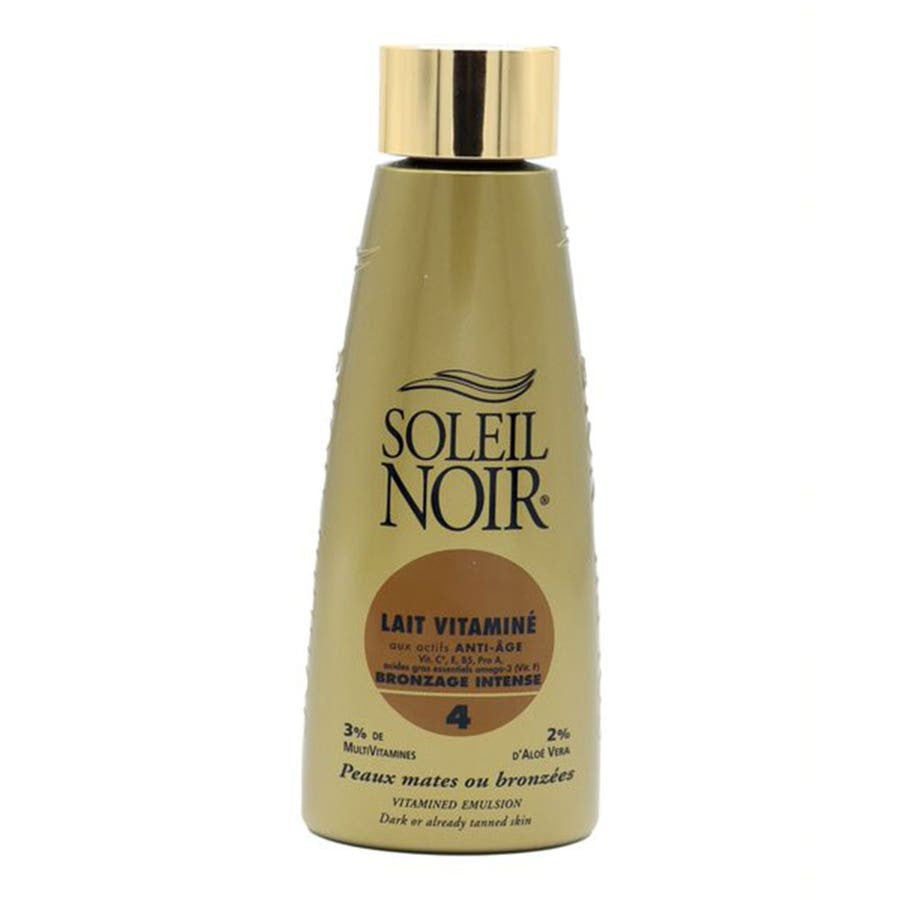 Émulsion vitaminée bronzante Soleil Noir N°7 Spf4 150 ml 